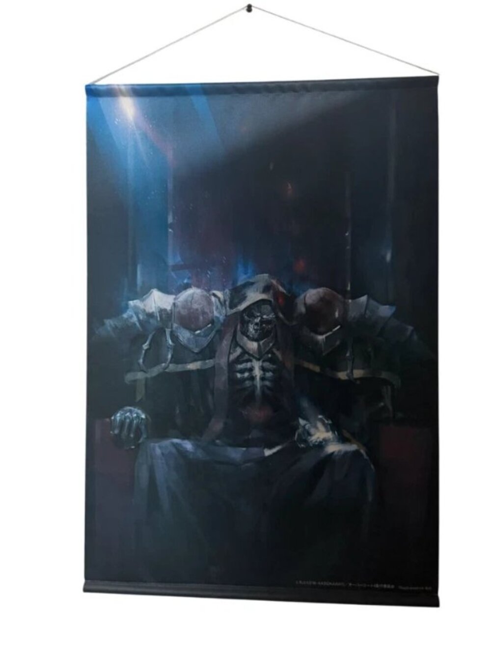 Kadokawa Kujibikudo Overlord Prize A-2 B2 Wall Scroll Tapestry Ainz Ooal Gown